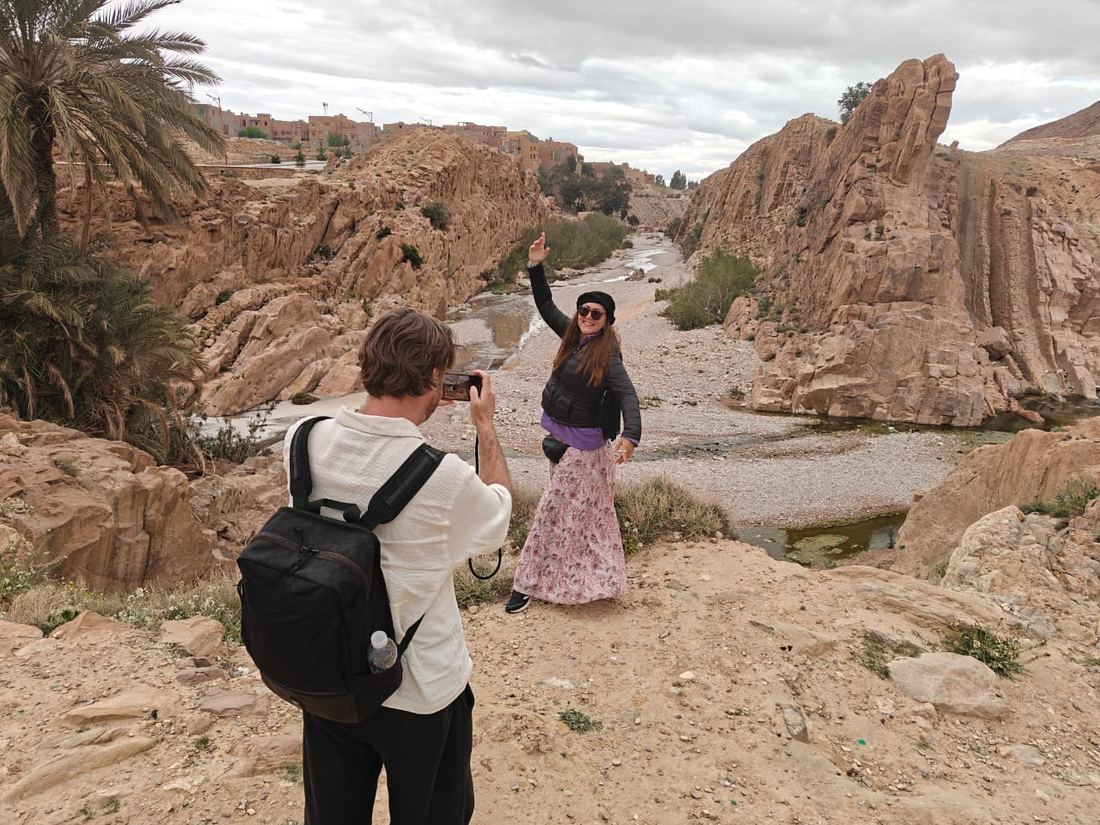 A moment from one of our private trips in Algeria